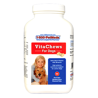 1-800-PetMeds VitaChews For Dogs 60 Chewable Tablets