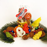 Rawhide W/toy 12 Pc. Drawstring Bag