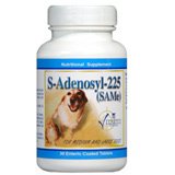 S-Adenosyl-225 (SAMe) For Dogs 13 Lbs. & Over 225mg 30ct Btl