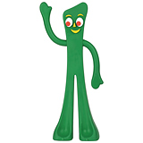 GUMBY DOG TOY
