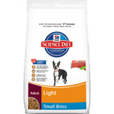 HILL'S SCIENCE DIET ADULT LIGHT SMALL BITES DRY DOG FOOD