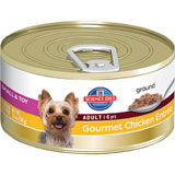 HILL'S SCIENCE DIET ADULT SMALL & TOY BREEDS GOURMET ENTREE CANNED DOG FOOD