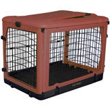 The Super Dog Crate w/cozy bed