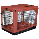 The Super Dog Crate w/cozy bed