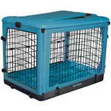 The Super Dog Crate w/cozy bed