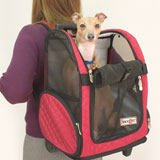 SNOOZER ROLL AROUND TRAVEL PET CARRIER - AIR TRAVEL