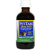 Pet Tabs Iron Plus Liquid 4oz Bottle
