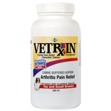 Vetrin Buffered Chewable Aspirin 100mg 100 Ct Btl